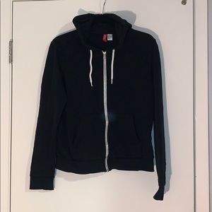Long sleeve zip up hoodie